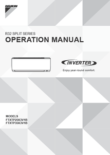 FTXTP25-35K_3PEN485919-5H_Operation manual_English download